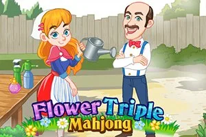 Flower Triple Mahjong